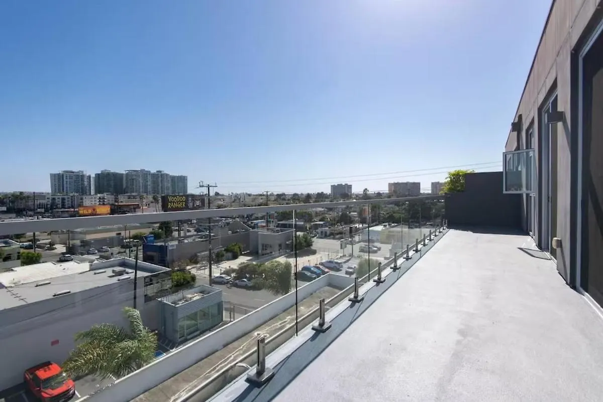 Apartmán Spacious 2 Bedroom Penthouse With Patio And Amazing Views In Venice And Marina Del Rey Los Angeles